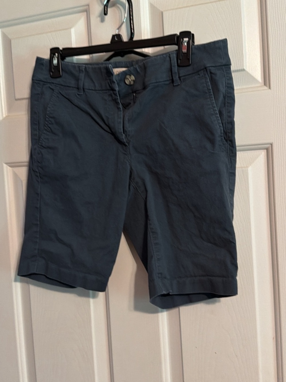 LOFT Classic Navy Bermuda Shorts